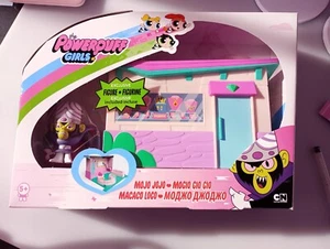 powerpuff girls bambola action figure mojo jojo playset spin master - Picture 1 of 2