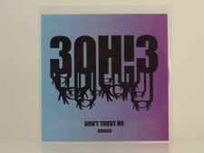 3OH!3 DON'T TRUST ME REMIXES (H1) 5 Track Promo CD Single Picture Sleeve PHOTO F
