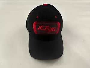Kawasaki Jetski Graphic Black Baseball Hat Size 7 1/2 - Picture 1 of 6