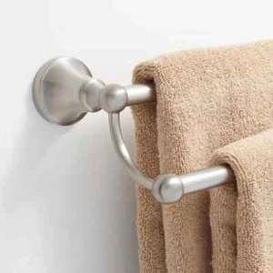 Signature Hardware 353565 Seattle 18" Double Towel Bar, Brushed Nickel. - Picture 1 of 1
