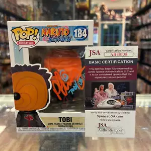 Tobi signed by Michael Yurchak (Funko, Naruto) *JSA* - Picture 1 of 7