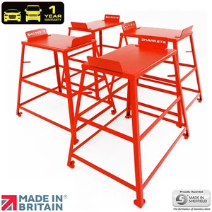 Mesas de alineación de ruedas SharkEye 80 cm. Hecho a mano en Sheffield, Inglaterra.  - Imagen 1 de 12