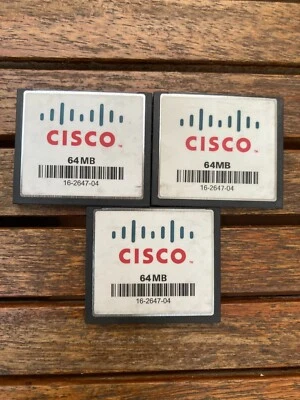 Cisco  64MB Flash Card  16-2647-04 - Immagine 1 di 3