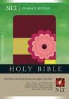NLT Compact Bible Tutone Pink Flower: New L..., Tyndale