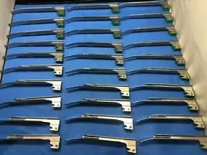 1 WELCH ALLYN 68063 MILLER 3 Fiber Optic Laryngoscope Blade - Mil3 Mil 3 P/kp - Picture 1 of 11