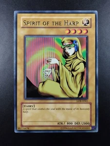 YUGIOH 2002 | SPIRIT OF THE HARP | LOB-E061 | RARE | NEAR MINT - Bild 1 von 4