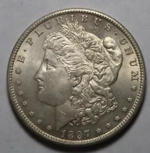 Dólar de plata Morgan 1897 S PH114 - Imagen 1 de 2