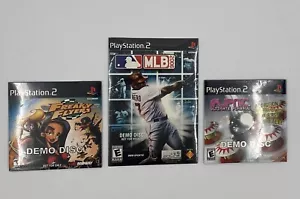 NEW PS2 DEMO DISK LOT MLB 2006, Freaky Flyers & Flipnic Pinball PlayStation 2 - Picture 1 of 8