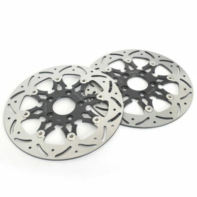 Floating 11.5" Front Rear Brake Rotors for Harley Softail Deluxe FLSTN 2005-2014 - Image 1 of 4