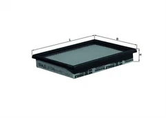 FILTRO DE AIRE PARA FORD FIESTSA FORD FUSION MAZDA 2 MINI COOPER MINI ONE MAHLE  Foto 1 de 1