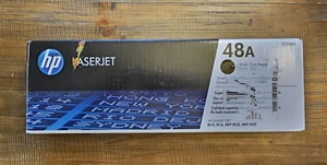 GENUINE HP 48A Black Original LaserJet Toner Cartridge CF248A OPEN BOX - Picture 1 of 5