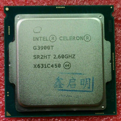 Intel Celeron Dual-Core G3900T SR2HT 2.6 GHz CM8066201928505 CPU LGA 1151 8 GT/s - Image 1 of 2