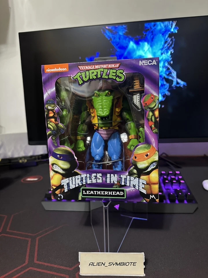 NECA TMNT Teenage Mutant Ninja Turtles in Time 2 Leatherhead Action Figure