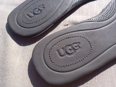 Repuesto de plantilla de zapato UGG de cuero genuino para hombre 12 un par Foto 1 de 4