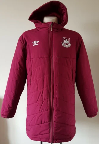 West Ham United winter Umbro long  jacket size XL Cover