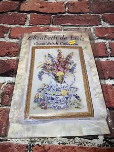 Rare Elizabeth de Lisle Wildflowers Floral Splendour Splendor Cross Stitch Kit - Picture 1 of 5