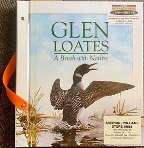 Glen Loates A Brush With Nature Wallpaper Samples Large Format Book 2003. - Foto 1 di 8