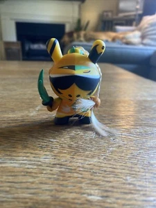Kidrobot Art Of War Dunny Yellow Knight - Picture 1 of 3