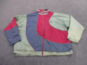 Vintage USA Olympics Jacket Men 2XLT Nylon Sport Retro Athletic Logo Track Adult - Picture 1 of 17
