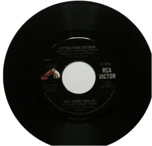 SSgt Barry Sadler: The Ballad Of The Green Berets / Letter From Vietnam: 1966 - Imagen 1 de 3