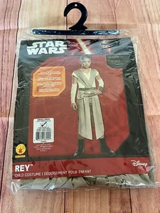 Star Wars Rey Costume Girl Size S 4-6 - Picture 1 of 16
