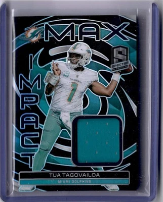 Tua Tagovailoa 2023 Panini Spectra Max Impact Prizm /99 #MI-TTA - Image 1 of 2