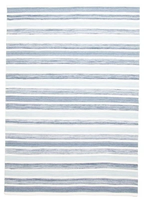 Vintage Hand Woven Traditional Kilim Rug 5'2" x 7'6" Oriental Wool Carpet - Image 1 of 4