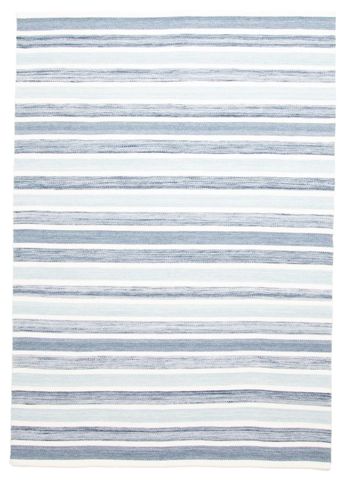 Vintage Hand Woven Traditional Kilim Rug 5'2" x 7'6" Oriental Wool Carpet - Image 1 of 4