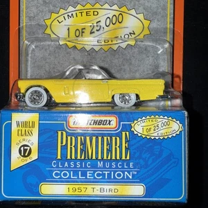 1998 Matchbox Premiere Classic Muscle Collection 1957 T-Bird  Limited Edition! - Picture 1 of 11