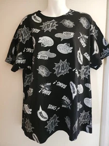 Bongo Black Graphic T-Shirt. Xl. - Picture 1 of 4
