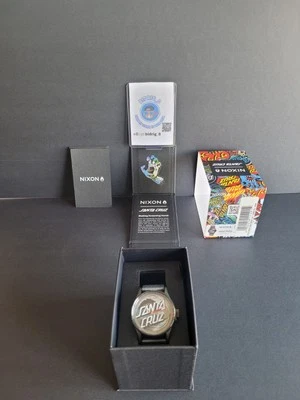 Auténtico Nixon Santa Cruz Sentry Gunmetal/Wave A1382-5148-00. Nuevo. Foto 1 de 4