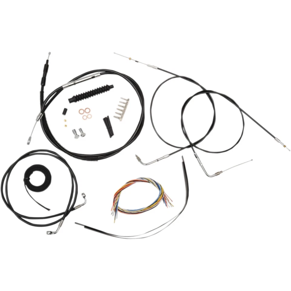 Kit de cables Harley-Davidson Dyna LA 2012-2015 Choppers 0610-1365 Foto 1 de 4