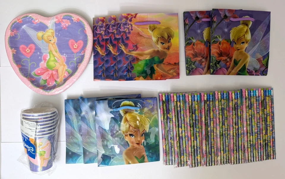 Disney Fairies Tinkerbell Party Package  New - Image 1 of 1