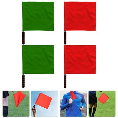  4 Stück Spiel-Signalflaggen, handschwenkende Flaggen, - Bild 1 von 4