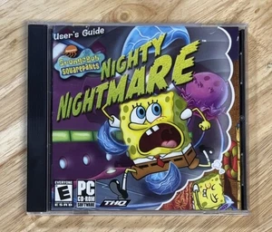 Spongbob Schwammkopf Nighty Nightmare PC CD 2006 Nickelodeon THQ Videospiel RAR - Bild 1 von 2