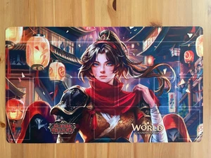 Fab Ira Scarlet Revenger World Championship Osaka Playmat Japan Flesh-and-Blood - Picture 1 of 2