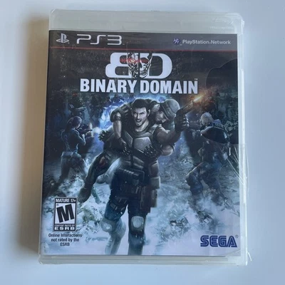Binary Domain (Sony/PlayStation 3/New) Factory Sealed - Image 1 of 4