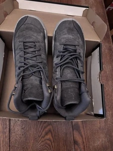 Size 7Y - Air Jordan 12 Retro Dark Grey With Box - Picture 1 of 8