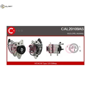 ALTERNATOR CAL20109AS FOR 4JA1-T 2.5L 4cyl - Picture 1 of 9