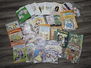 Gran Lote Muñecas de Papel-Históricas-Los Ginghams-Disney-Taller de Santa-Cortadas y Sin Cortar - Imagen 1 de 15