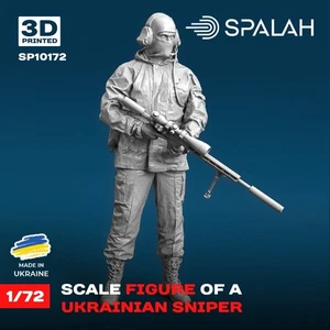 Figura escala francotirador ucraniano modelo 1:72 Spalah SP10172 - Imagen 1 de 1