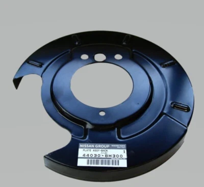 Placa trasera de freno trasera izquierda genuina OEM X-TRAIL T30 00-07 Foto 1 de 2