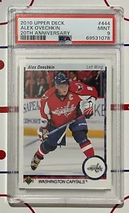 2010-11 Upper Deck 20th Anniversary Retro #444 Alex Ovechkin PSA 9 Capitals 🔥 - Picture 1 of 2