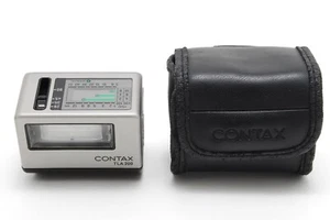 [MINT W/Case 】 Contax TLA200 Silver Shoe Mount Flash For G1 G2 From JAPAN - Picture 1 of 8