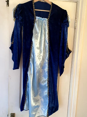 Rubies Juliet Tudor Medieval Costume Dress M 8-10 Yrs Book Day Fancy Dress - Image 1 of 4