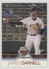 2012 MultiAd Sports Pacific Coast League Top Prospects James Darnell Rookie RC