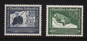 103527/ DR 1938 - Mi 669/70 - Graf Zeppelin - ** - M€ 55,00 - Picture 1 of 1
