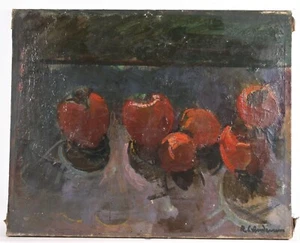 ROBIN CHRISTIAN ANDERSEN 1890-1969 Wien ÖLGEMÄLDE Stillleben mit Obst - Bild 1 von 24