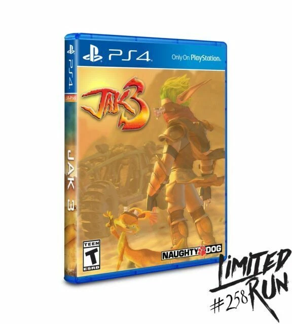 Jak 3 Ps4 Variant Cover - Limited Run Games