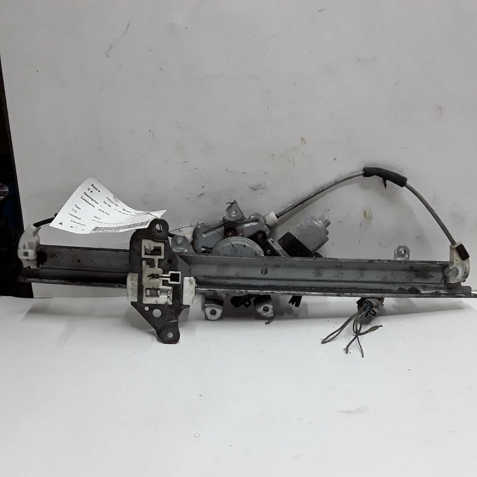 00 01 02 03 04 Nissan Máxima Infiniti I30 I35 regulador ventana delantera izquierda OEM Foto 1 de 1